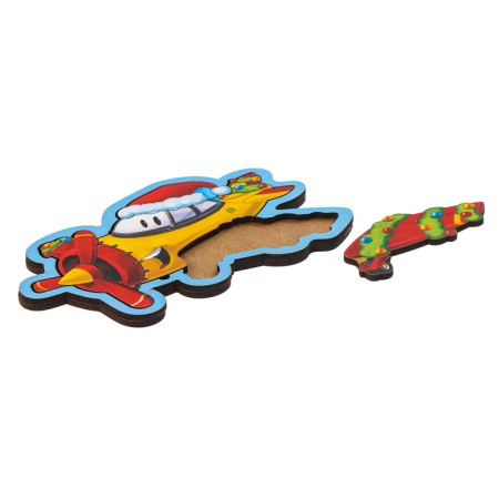 New Year's puzzle "New Year! Gift aircraft "-3