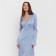 Women's silk dress Mist: Classic Collection p. 46, blue color