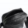Male bag with lightning, black color