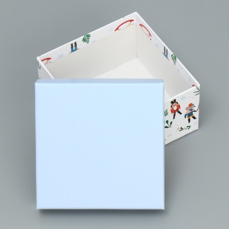 A set of New Year's gift boxes 10 in 1 "Nutcracker", 10 x 10 x 6 - 28 x 28 x 15 cm, New Year-22