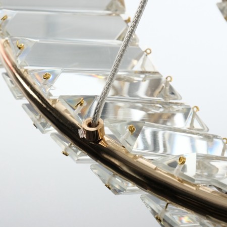 Lamp with DDD "JMEI" LED 142W 3000-6000K gold 60x60x120 cm-6