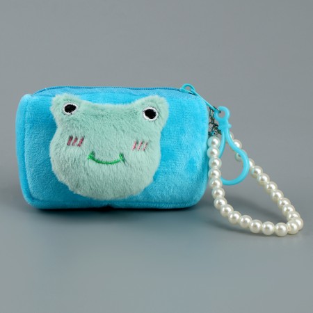 Wallet "Frog" on a bracelet keychain