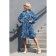 Women's dress, size 50, blue color