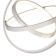 Ceiling chandelier Mantra Orbital, Led, 1510lm, 3000k, 411 mm, white color