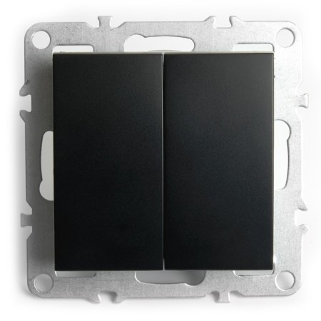 2-clavy switch (mechanism), Stekker series Erna, PSW10-9104-03, black