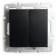 2-clavy switch (mechanism), Stekker series Erna, PSW10-9104-03, black