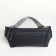 Lightning waist bag, 2 outer pockets, black color