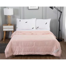 Charlize blanket, size 200x220 cm, caramel color