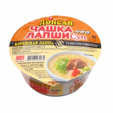 Noodles of quick preparation nongshim Donsan beef 86g