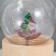 Ночник «Шар-дед мороз у елки» LED 3хAG10 шар 8см 6,5х6,5х11,5см
