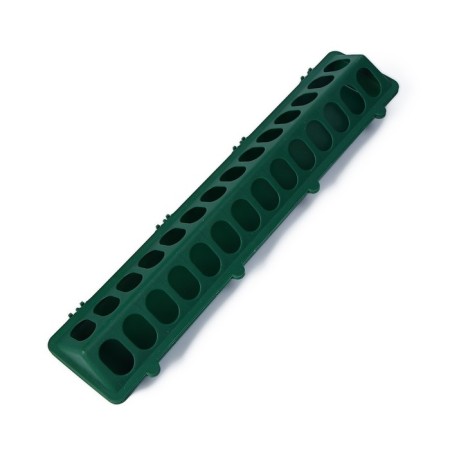 Cooper feeder for quails, 28 cells, lottery, plastic, green color-1