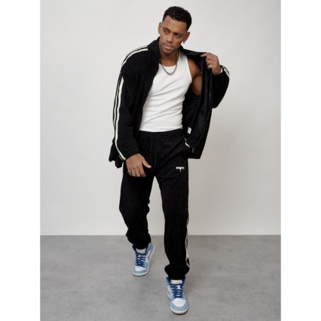 Sports suit men's, size 56, black color-15