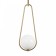 Bumble lamp, 1x35W G9, brass color