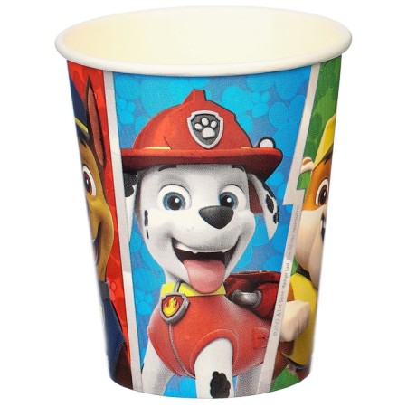 Paper glass "Happy Birthday!", 250 ml, puppy patrol-2