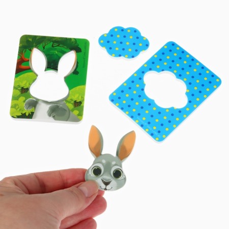 Set for bathing 2 in 1 forest adventures: book Coloring and Puzzles - Sorter. I am crumbs-12