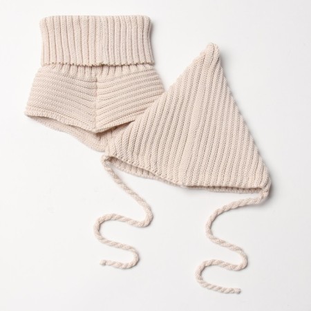 Kit for children (hat, snood) minku pr 48-50, beige color-3