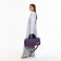 Sports bag with lightning, long belt, purple color