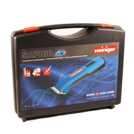 Horse cutting machine. CRC and MRS, Blue, Heiniger Saphir-1