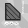 Paper tray is vertical 3-section, assembly Erich Krause, black