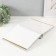Photo album magnetic 30 sheets 23x28cm "Flower collection14 (3 white roses)"