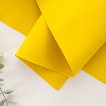 Foamiran "Tangerin" 1 mm set 10 sheets 50x50 cm