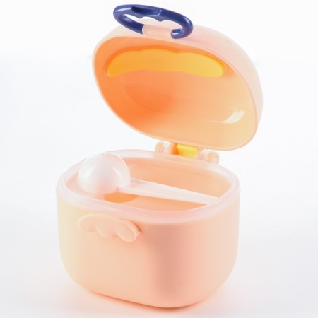 Container for storage of baby food, 400 ml., Pink color-3