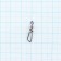 Вертлюг с застежкой Волжанка Rolling Swivel With T-Shape Snap № 8, тест 19 кг, 10 шт