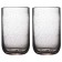 Set of glasses Liberty Jones Flowi, 510 ml, 2 pcs, pink color