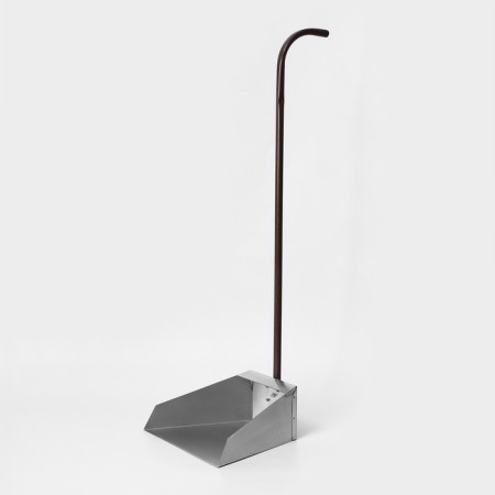 Garbage scoop 310 × 240 mm, handle 85 cm, galvanizing 0.5, collapsible