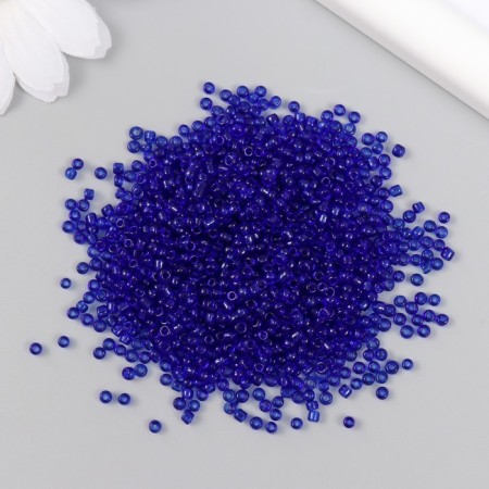 Glass beads 12/0 "Indigo" transparent 450 gr-1