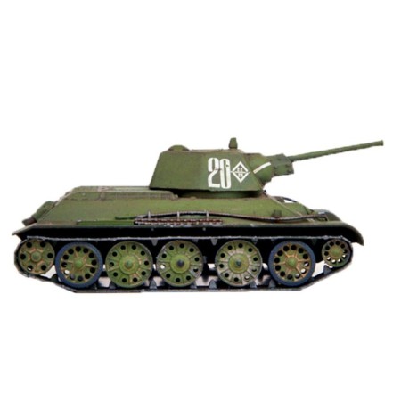 The national model-tank “Great confrontations: T-34/76 vs Panther” Star, 1/72, (5202)-5