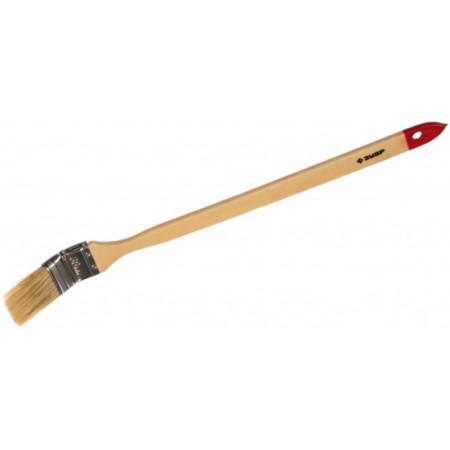 Radiator angular bison 01041-038, natural bristles, wooden pen, 38mm