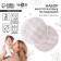 A set of reusable inserts for a bra, 6 layers, 2 pcs., White color
