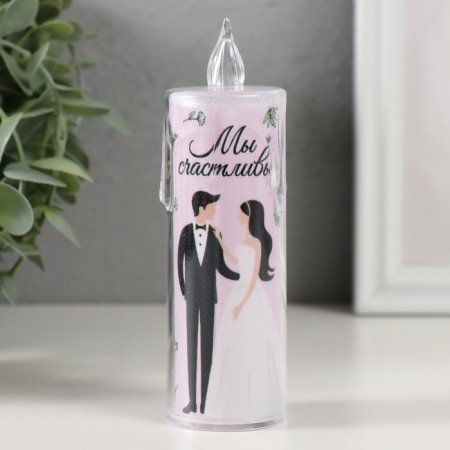 Nightmare "candle" (wedding) 3xlr1130 3.8x3.8x12cm-1