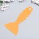 Tool plastic scraper for smoothing on a flat surface 13x6 cm