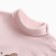 Baby turtleneck, pink color, height 86 cm