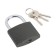 Castle of the hinged tundra Onekey001, 63 mm, with one secrecy, 3 keys