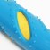 Large 3-layer stick, tpr+nylon+PVC, 30 x 4.5 cm, blue/yellow