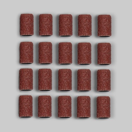 Pedicure nozzles, 20 pcs, abrasiveness 180-2