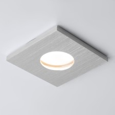Smart moisture -proof lamp Elektrostandard, Flicks, 84x84x27 mm, GU10, Silver Color