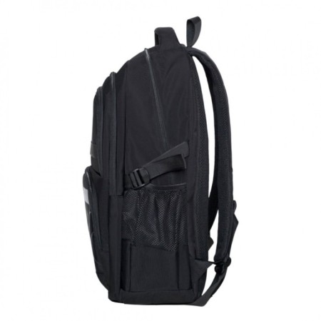 Youth backpack 48 x 32 x 18 cm, ergonomic back, Merlin, XS9233 Black-1