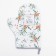 Kitchen "Berry Garden", mittens-output 20x28cm, 19x19cm tack, 100% cotton