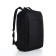 Youth backpack from textiles with lightning, 2 pockets, black color