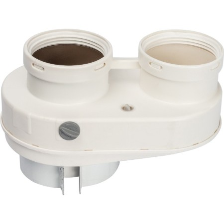 The chimney element Stout SCA-8080-210002, adapter for connecting pipes, DN80/80-2