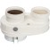 The chimney element Stout SCA-8080-210002, adapter for connecting pipes, DN80/80