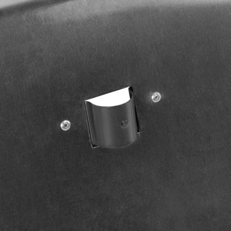Bucket blades aluminum, 500 × 400 mm, paving, with a bar, tuleyka 40 mm, Sibrtekh-4