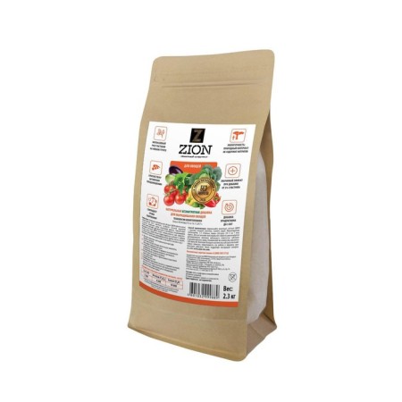 Ionite substrate for growing vegetables (vegetable crops), 2.3 kg, zion