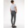 Sports pants for ISEE boys, height 146-152 cm, dark gray color