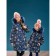 Coat for girls, height 158 ​​cm, dark blue color