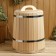 Chan for water 45l. Cedar, with a lid